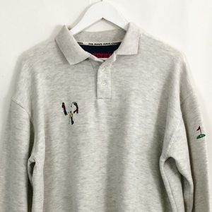 Oversized Pivot Rules Golf Long Sleeve Top Size M